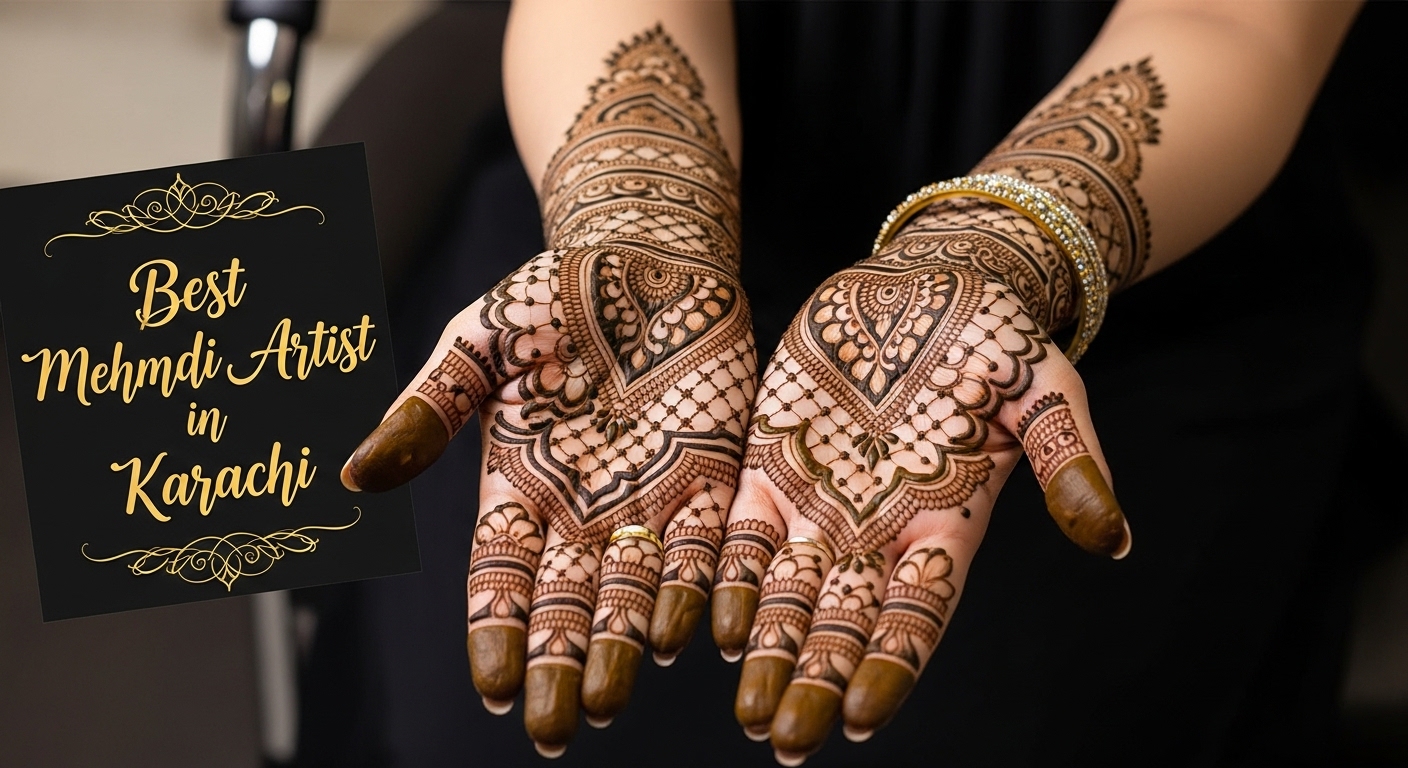 Best Mehndi Artist in Karachi – Bridal, Wedding & Home Service Experts