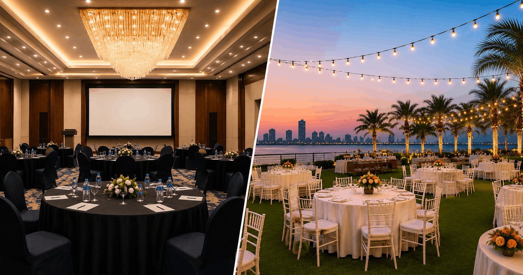 Indoor vs Outdoor Corporate Event Venues: Which Is Better?