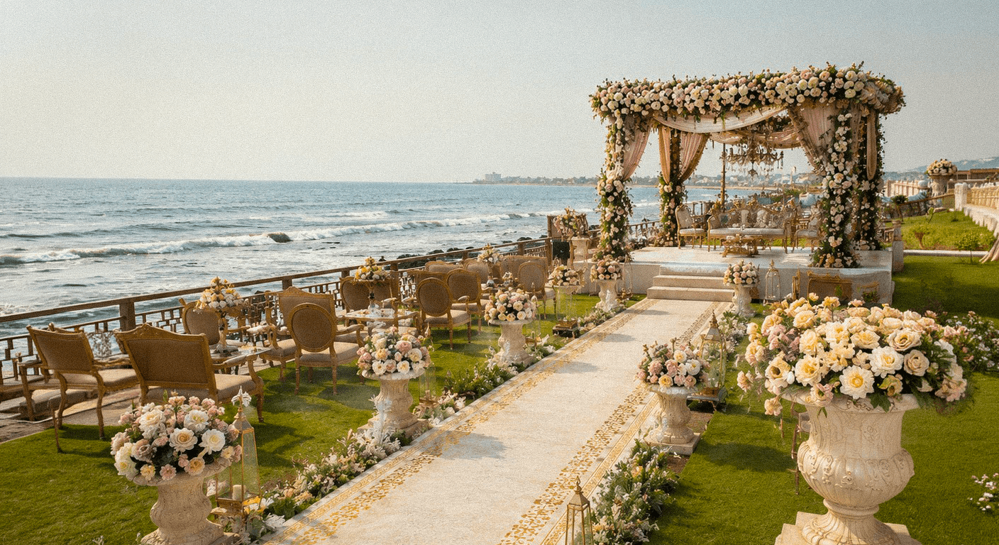 Queen Sea Lawn: The Perfect Beachfront Destination Wedding Venue in Karachi