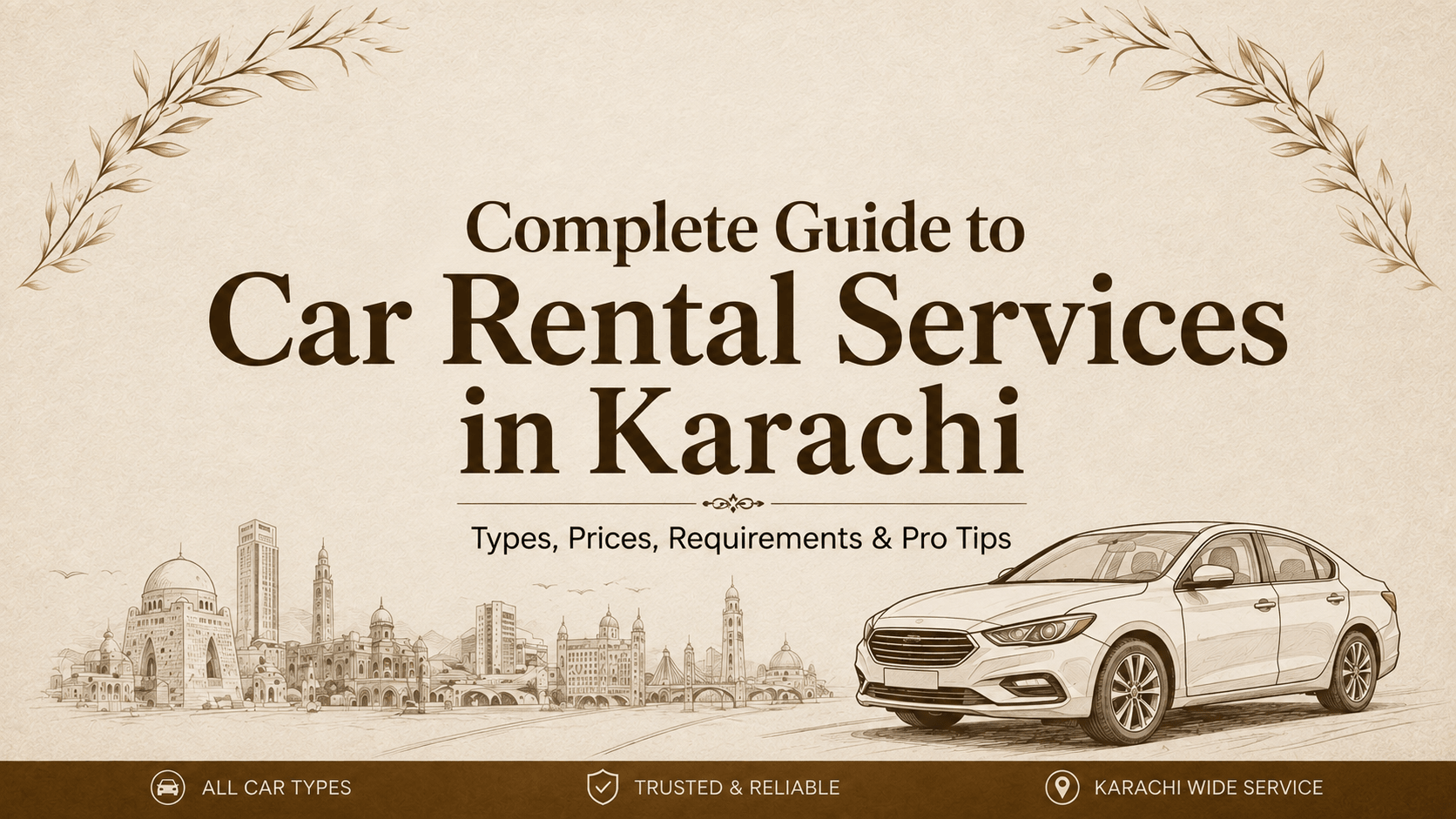 Complete Guide to Car Rental Services in Karachi