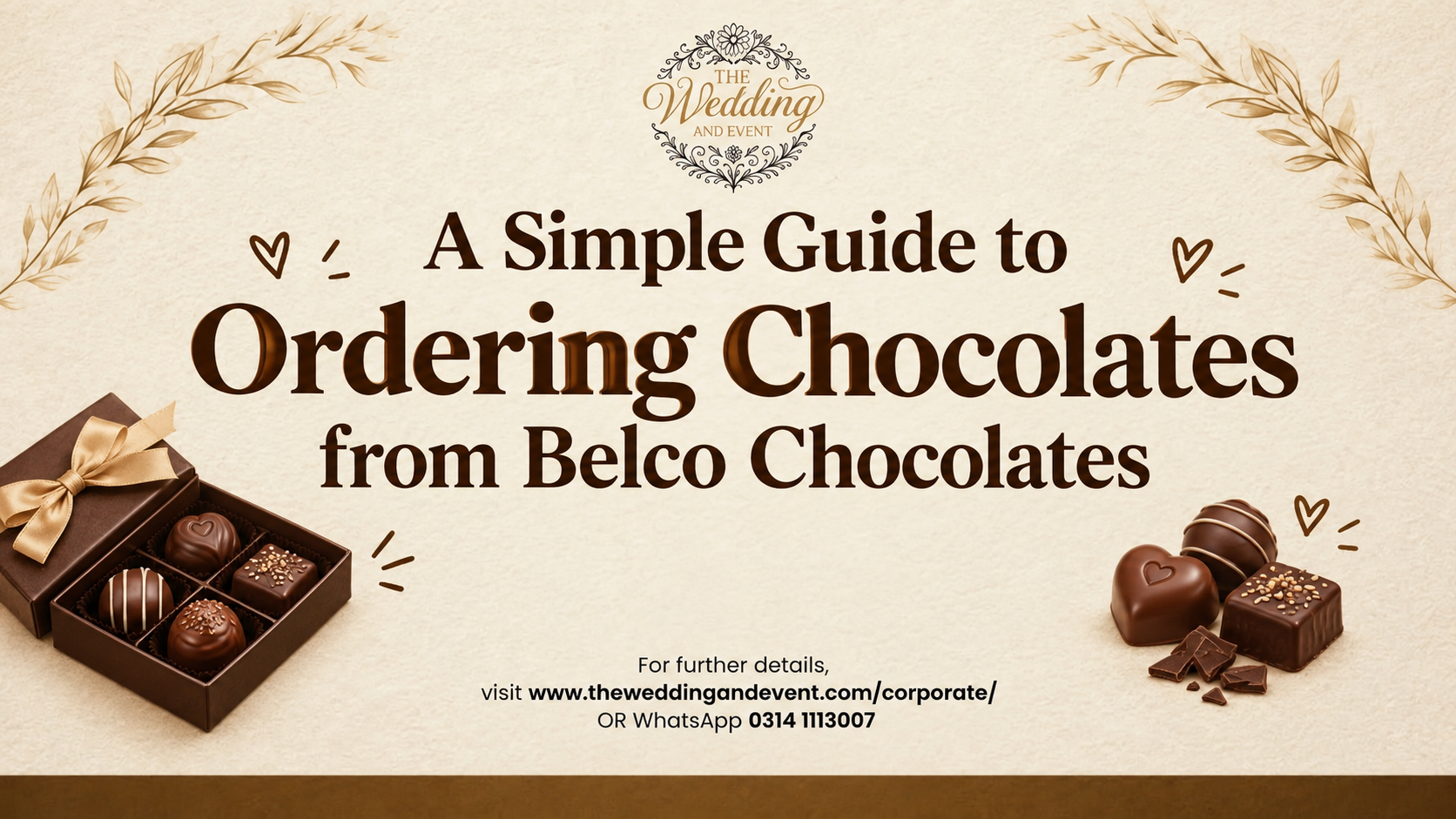 A Simple Guide to Ordering Chocolates from Belco Chocolates
